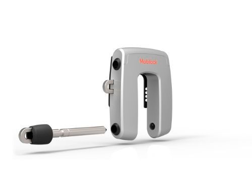 Mit dem smarten Fahrradschloss ist euer Fahrrad immer und überall sicher. Das Schloss informiert euch über alles was passiert direkt aufs Smartphone. Ob man dann schnell genug ist, den Dieb auch zu schnappen bleibt fraglich. ( Mobilock B.V.)