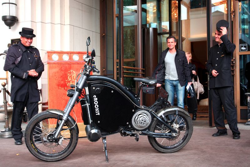 eRockit: Geeignet etwa als Editionsmodell für den Firmenfuhrpark oder zu Werbezwecke (Bild: Ritz-Carlton/eROCKIT)
