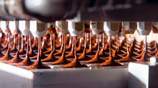 Die individuelle Schokolade auf Zuruf: An diesem Konzept arbeitet der Schweizer Schokoladenhersteller Chocolat Frey mit dem Automatisierer Autexis und Komponenten von Siemens.  (Siemens)