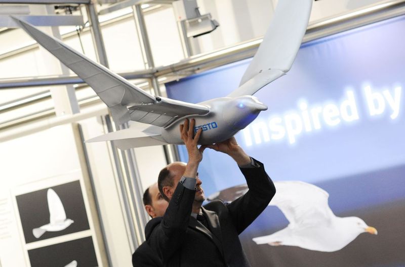 Festo lässt seine Silbermöwe fliegen (Archiv: Vogel Business Media)