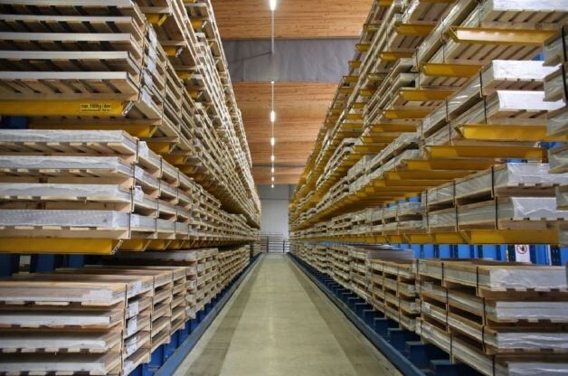 Amag-Logistikzentrum: Fertigwarenlager. (Bild: Amag)