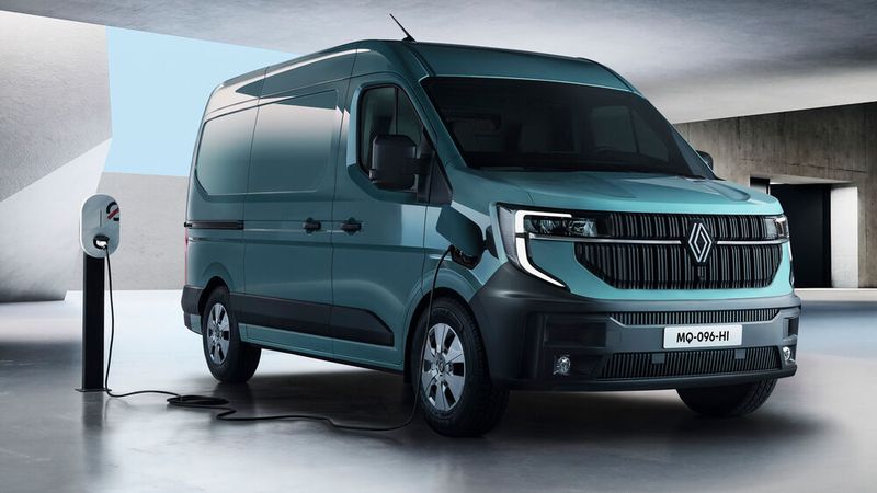 Der Master lädt schnell – mit bis zu 130 Kilowatt. (Bild: Renault)