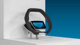 ZF präsentiert auf der CES 2018 ein neues Lenkrad-Konzept, das autonome Fahrfunktionen nach Level 3 und darüber hinaus unterstützen soll. (ZF)