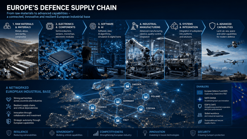 Europe on the move: How will its Defence industy be organised? (Picture:  AI Generated)