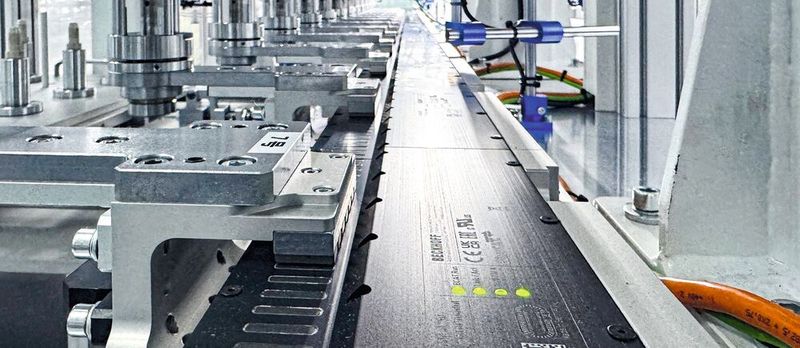 Das intelligente Transportsystem XTS von Beckhoff hat in besonderem Maß zur gesteigerten Produktionseffizienz bei ZF in China beigetragen.(Bild:  ZF)