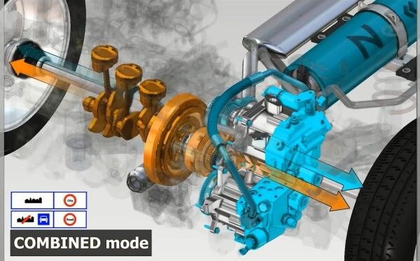 Einen hydraulischen Hybrid-Antrieb für PKWs wollen PSA und Bosch zusammen entwickeln (Bild: PSA Peugeot Citroën)