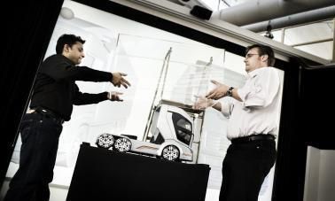 Die Designer: Design Director, Volvo Truck Corporation; Chief Designer, Exterieur-Design. Bilder: Volvo Trucks (Archiv: Vogel Business Media)
