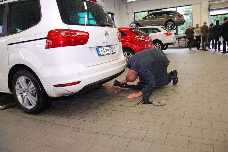 Unterflurabsauganlagen sind nicht im Weg und halten fit. (Foto: Holz)