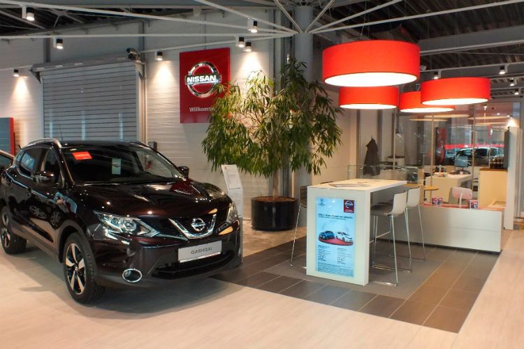 Am neuen Standort hat Auto Schubert das Nissan Retail Concept umgesetzt. (Foto: Nissan)