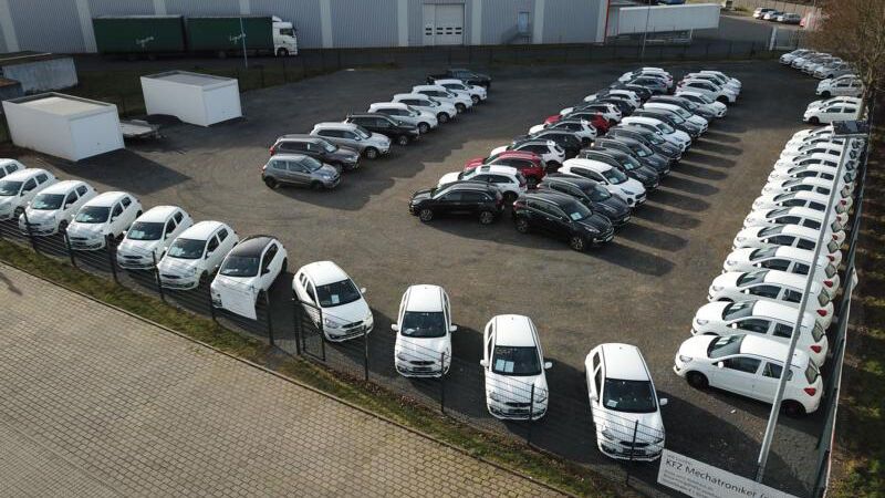 ... als auch das Neuwagenlager ausgelagert. (Bild: Autohaus Seitz)