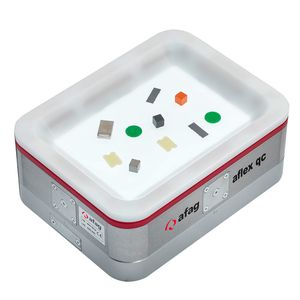 Der aflex qc wurde zur Vereinzelung von Klein- und Kleinstteilen entwickelt. Ihre Form und Beschaffenheit spielen laut Afag hierbei nur eine untergeordnete Rolle.