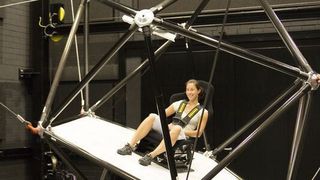 Das Kabinendesign, hier in Minimalausführung, ist modular und vielfältig rekonfigurierbar. (Bild: Fraunhofer IPA)