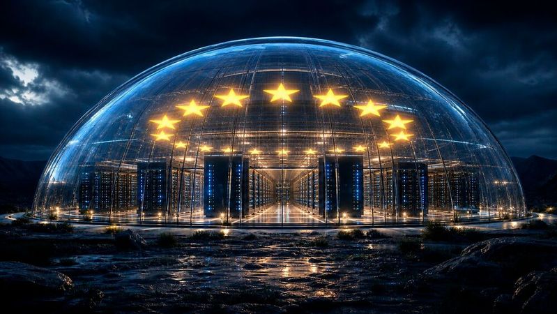 Europäische digitale Souveränität bedeutet nicht Abschottung, sondern kontrollierte Öffnung. Wer die kryptografischen Schlüssel hält, behält die Datenkontrolle unabhängig vom Standort.(Bild:  Dall-E / KI-generiert)