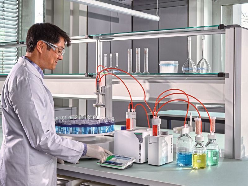 Titrationssystem von Mettler Toledo (Bild: Mettler Toledo)