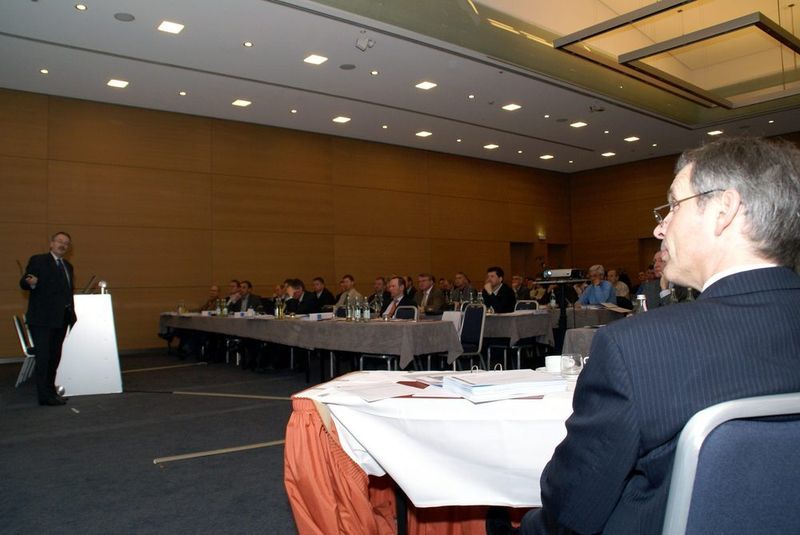 Über 100 Instandhaltungsexperten trafen sch zwei Tage lang auf Einladung von T.A. Cook zu den Maindays 2008.  Bild: Frank Fladerer (Archiv: Vogel Business Media)