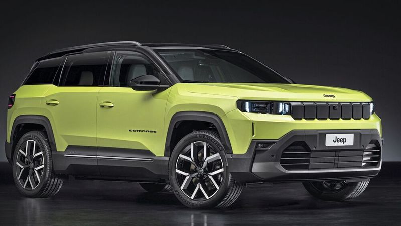 Die mittlerweile dritte Generation des Compass steht in den Startlöchern.(Bild:  Jeep)