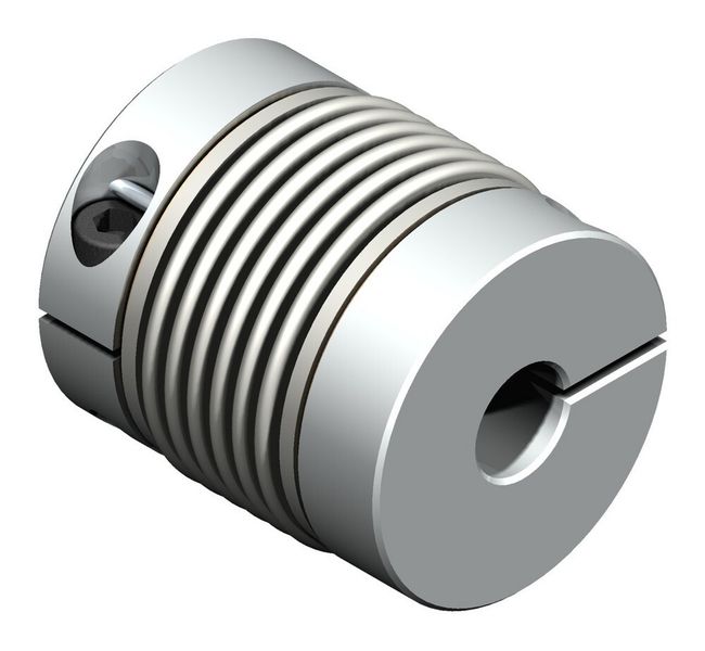 2 Die bewährte Metallbalgkupplung KM  ... mit Easy-clamp bietet Zuverlässigkeit in der Drehmomentübertragung und im Ausgleich von Wellenversatz. (Archiv: Vogel Business Media)