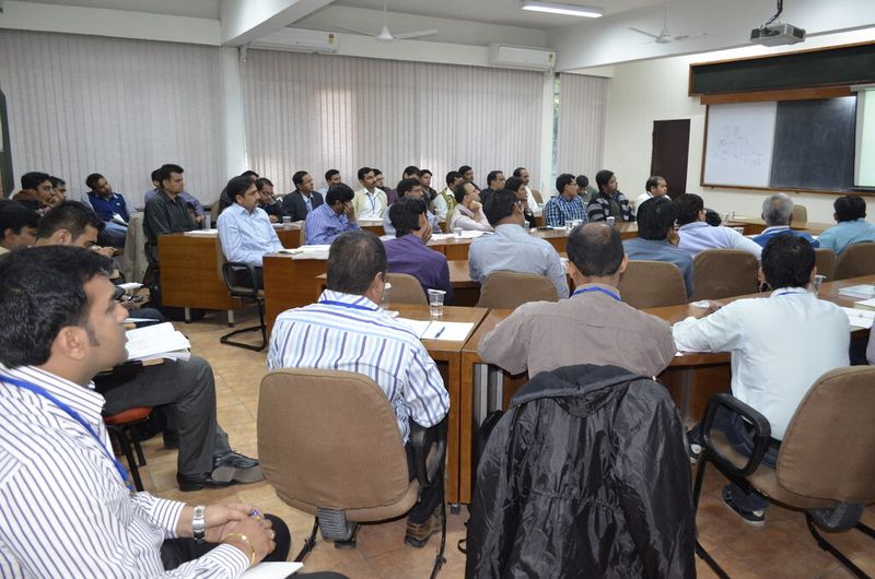 The three day course was relevant to both designers and users of the coal handling plants and pipeline transportation and storage of bulk materials. (Picture: Process India)