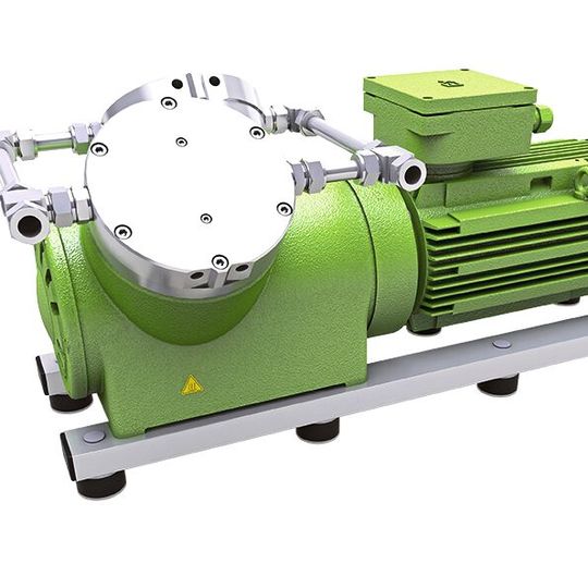 Die neue N 680.1.2 Ex vereint die Sicherheit einer explosionsgeschützten Membranpumpe mit der von KNF bekannten Zuverlässigkeit (Bild:  KNF)