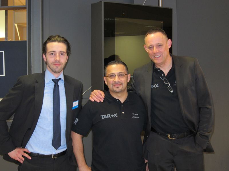 Samuel Afflerbach, CoolCase, mit Ecevit Güneser und Bernd Tillmann, Tarox (IT-BUSINESS)