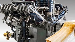 Höhepunkt des Motorenbaus bei L&K/Škoda vor dem Zweiten Weltkrieg: ein W12-Flugmotor in Lizenz von Lorraine-Dietrich. (PETR HOMOLKA)