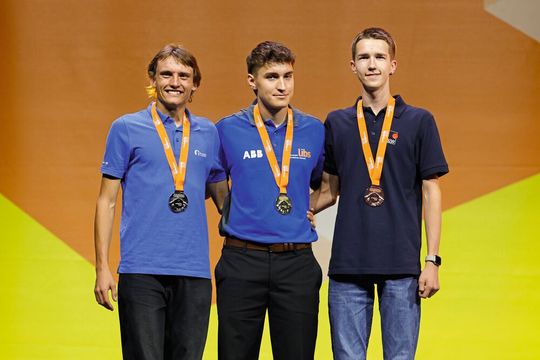 Studer feiert immer wieder Erfolge bei den Berufsmeisterschaften «Swiss»- und «WorldSkills».(Bild:  Stefan Wermuth)