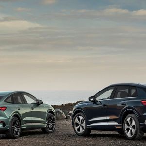 Aerodynamischer Feinschliff am Heck macht die Q4 E-Trons etwas effizienter.(Bild:  Audi)