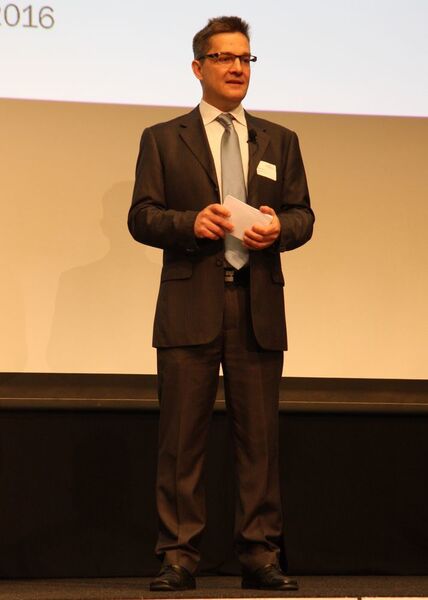BAK-Chefökonom Martin Eichler an der BAK-Tagung vom 21.04.2016 (Bild: Sergio Caré)