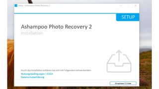 Ashampoo Photo Recovery ist schnell installiert und kann über einen Assistenten Bilder auf verschiedenen Datenträgern wiederherstellen.  (Bild: Joos (Screenshot))