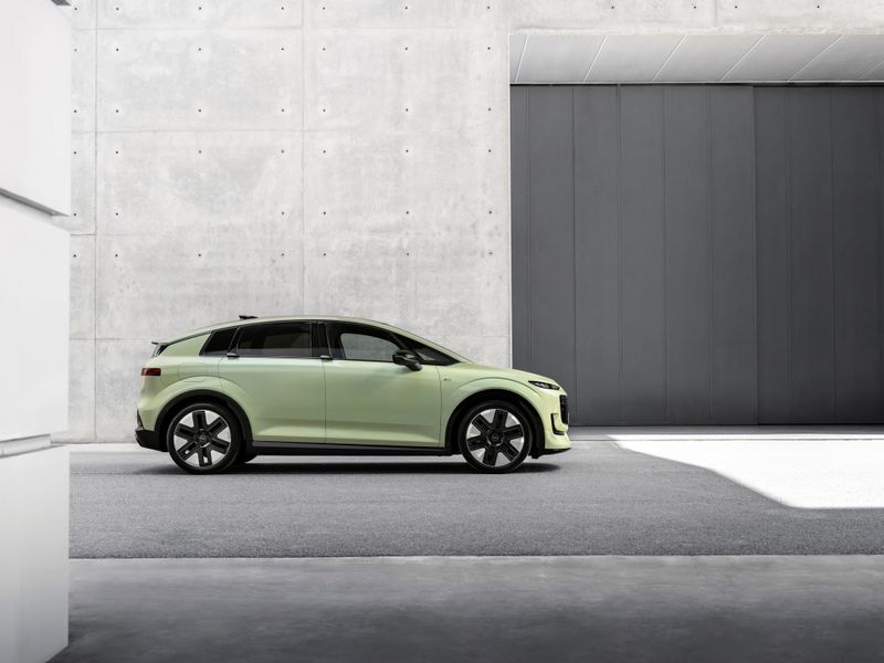 The A2 E-Tron is in a completely different league than the car that gave it its name, which was introduced nearly 30 years ago.(Source:  Audi)
