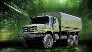 Mercedes-Benz Special Trucks und ARX Robotics arbeiten bei vernetzten, autonomen Bodenfahrzeugen zusammen. (Bild: Daimler Truck)