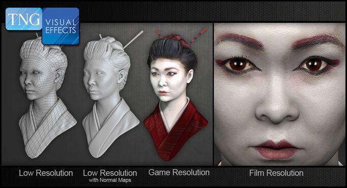 Beim Texture Mappiing legt der Texture Artist die Texturen auf die Flächen des Objekts und übermalt die UV-Nähte, die durch das Auffalten entstanden sind. (TNG)