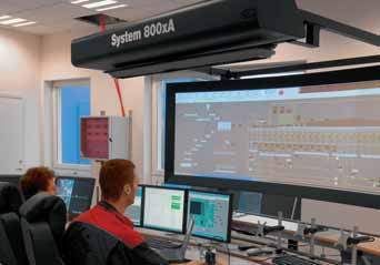 Die interaktive Displaytechnologie von ABB bietet den Bedienern optimale Unterstützung.  (Bild: ABB)