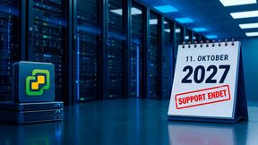 11. Oktober 2027: Dann endet der General Support für VMware vSphere 8. Andreas Engel von NetApp empfiehlt, zuerst zu erfassen, welche Applikationen mit welchen Abhängigkeiten und unter welcher Zuständigkeit auf den VMs laufen. (Bild: KI-generiert)