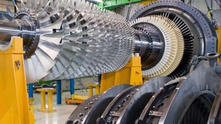 Siemens wird im Iran zukünftig F-Klasse-Gasturbinen produzieren. Die Kooperation umfasst die Lieferung von mehr als 20 Gasturbinen sowie Generatoren. (Bild: Siemens)