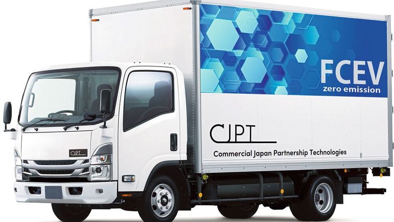 Toyota hat einen Leicht-Lkw mit Brennstoffzelle angekündigt. Toyota hat einen Leicht-Lkw mit Brennstoffzelle angekündigt.