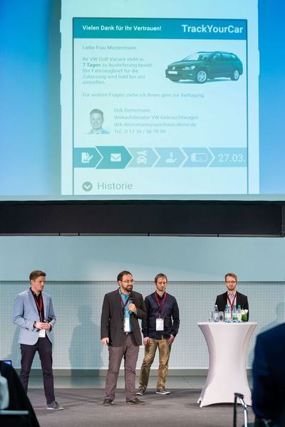 Dabei galt es, das Publikum ... (Stefan Bausewein)