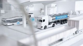 The hydrogen economy will present at this year's Hannover Messe in Hall 13, how it will contribute to a CO2-neutral production with new technologies and business models in the future. (Image:German Fair)