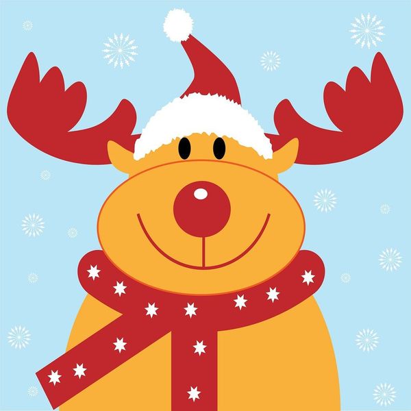 Auch der Weihnachtsman und Rudolph kommen an der Technik-Welt nicht vorbei. (Public Domain)