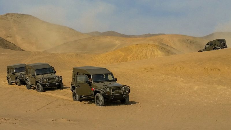 Additively manufactured components and welded steel structures enable rapid customisation for military patrol and ambulance vehicles under accelerated procurement timelines.(Source:  Xometry Europe)