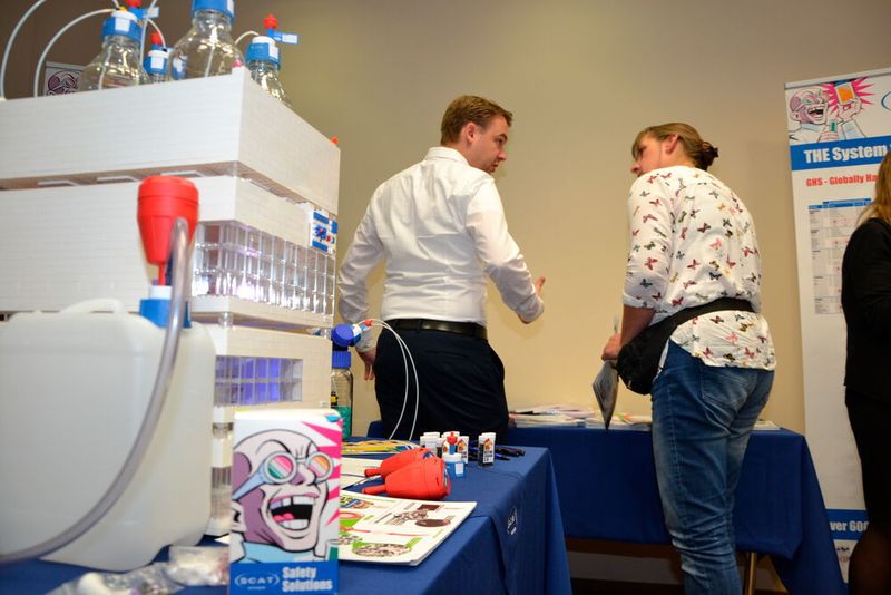 Impressionen des Praxistags Laborsicherheit am 19. September in Köln. (LABORPRAXIS/Lütmman)