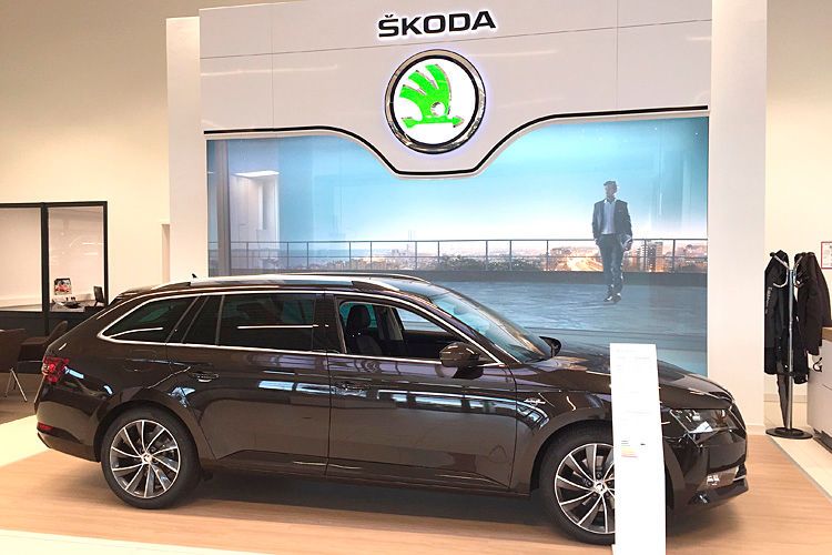 ... wie die Highlight Wall zur Präsention aktueller und besonderer Modelle. (Foto: Eskildsen)