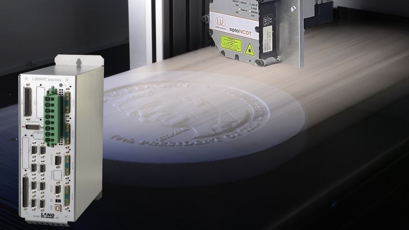 Die Steuerung LSmart Express von Lang unterstützt Predictive Maintenance: Eine Schleppfehler‑Analyse erkennt frühzeitig Verschleiß und ermöglicht zustandsorientierte Wartungsplanung.(Bild:  Lang)