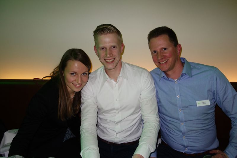 Nicole Biolik mit Philip Blume und Dennis Preuß, Acer (IT-BUSINESS)