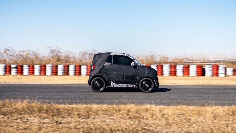 Smart bereitet den Start seines neuen Kleinstwagens vor.(Bild:  Smart)