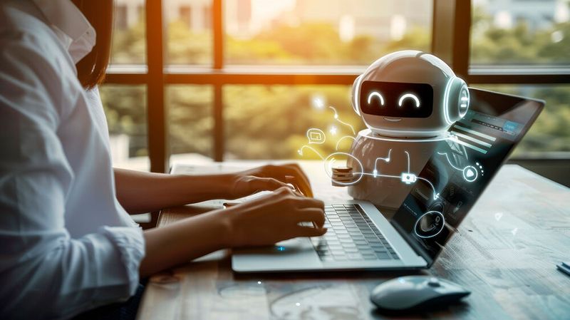 Die Verwendung von KI zur Berarbeitung von Kundenanfragen oder zur Weiterleitung an das zuständige Personal ist mittlerweile weit verbreitet. So sammlen KI-Bots grundlegende Informationen von Kunden, die zur Bearbeitung ihrer Anfragen erforderlich sind, und geben dem Team währenddessen Zeit, auf andere Anfragen zu reagieren. KI unterstützt hierbei vor allem bei der Kategorisierung von Anfragen, um Zeit zu gewinnen.   (Bild: artpray - stock.adobe.com / KI-generiert)