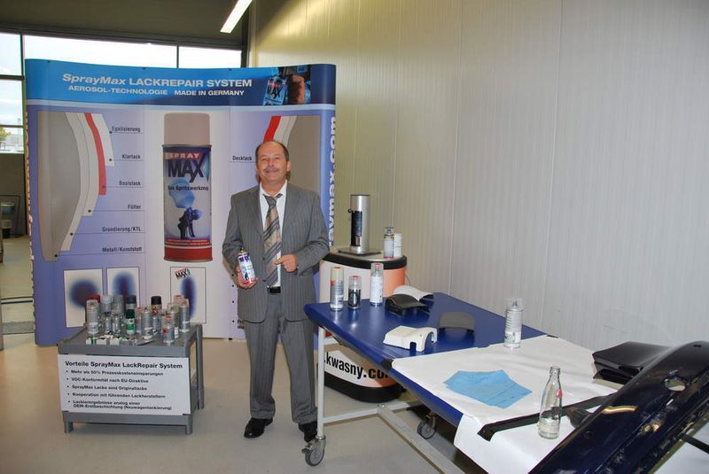 Spray Max von Kwasny ist Teil des Reparatursystems Clever Repair, genau wie... (Archiv: Vogel Business Media)