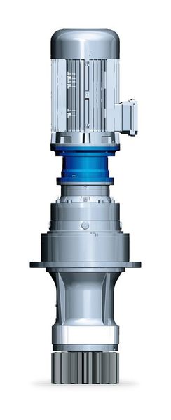 Das Lastaufnahmesystem ist nun im Getriebemotor integriert. (Bild: Bonfiglioli)