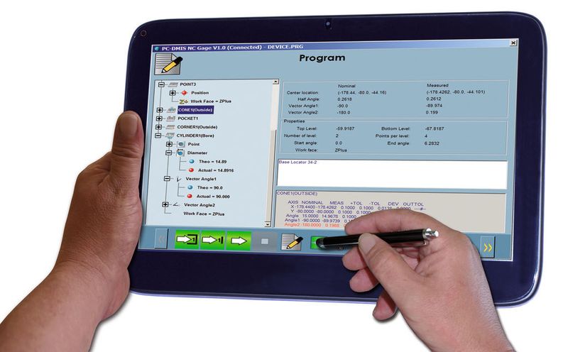 Bild 4: Die Bedienung der Software kann auch über einen Tablet-PC erfolgen.  (Bild: M&H)