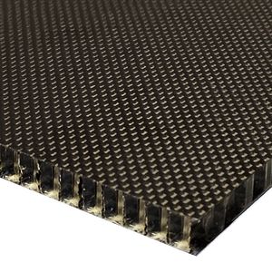 Im Projektkonsortium analysierten Fraunhofer IMWS, Airbus, die Technische Universität Dänemark (DTU) und der Wabenkernentwickler EconCore den Einsatz eines Wabenkerns aus dem Hochtemperaturkunststoff PEI mit einer speziellen hexagonalen Zellgeometrie.(Bild:  EconCore/ThermHex)